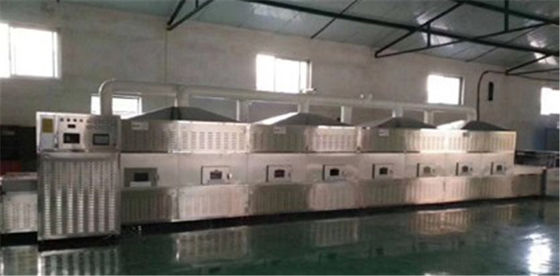 1000kg/h ξεραίνοντας φούρνος μικροκυμάτων