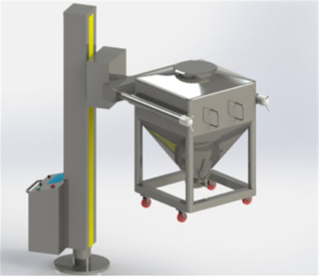 500kg/βιομηχανικός ανυψωτικός εξοπλισμός ανυψωτών χοανών batch μετα